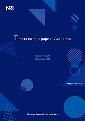 Time to turn the page on Abenomics