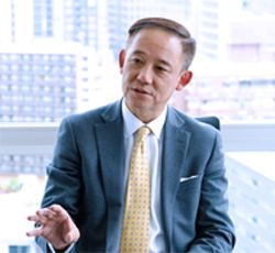 KDDI Digital Design Inc.　Vice President and Representative Director Hiroshi Tatematsu