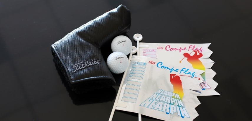 ゴルフアイテムの写真