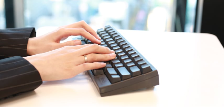 キーボードの写真